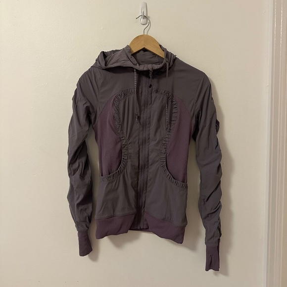 Lululemon Dance Studio Jacket In Dusky Lavender / Heathered Dusky Lavender | 4 - Picture 4 of 12